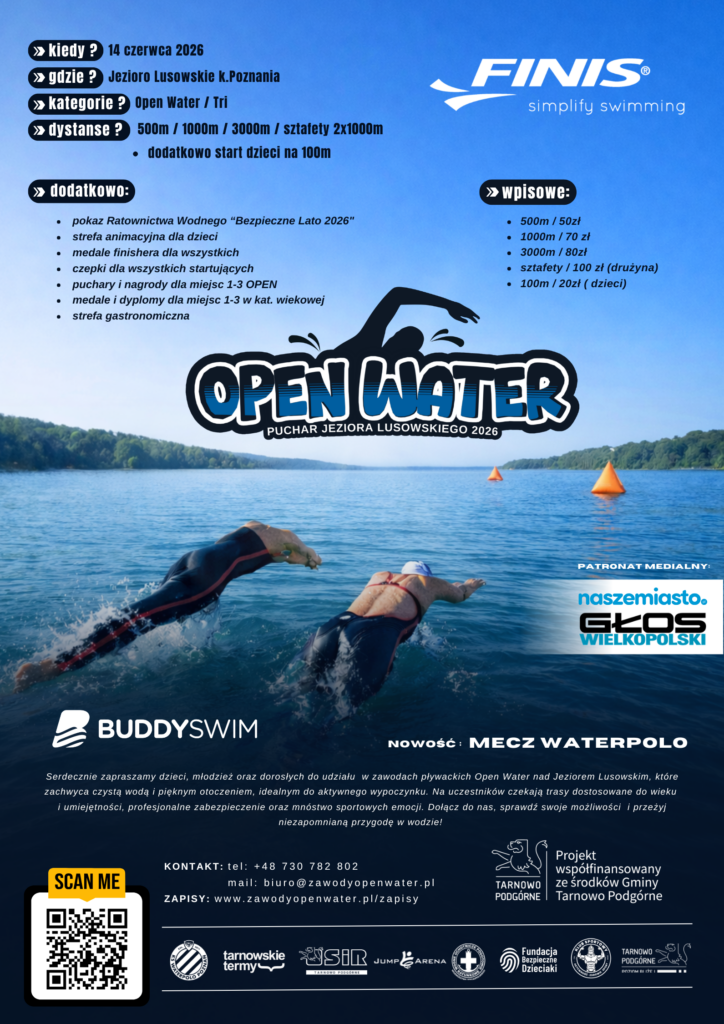 Zawody Open Water w Lusowie